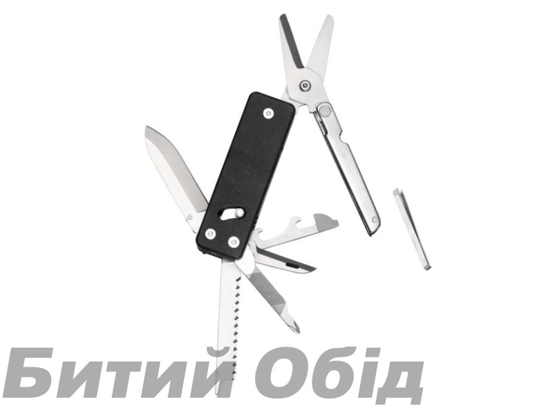 Міні мультитул Roxon KS2E, чорний Міні мультитул Roxon KS2E, чорний